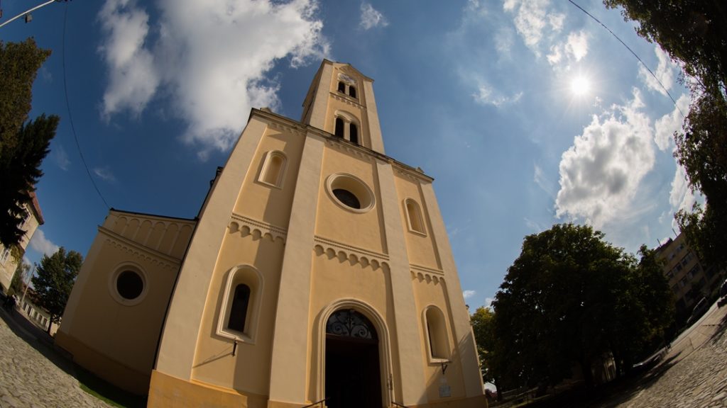 A Jézus Szíve templom. Fotó: Babai István/Paksi Hírnök/archív