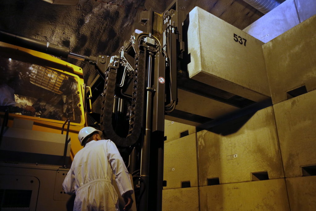 Betelt az első kamra Bátaapátiban. Fotó: Molnár Gyula/Paksi Hírnök