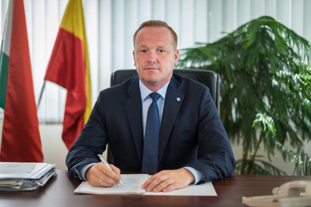 Szabó Péter, Paks polgármestere. Fotó: Babai István/archív