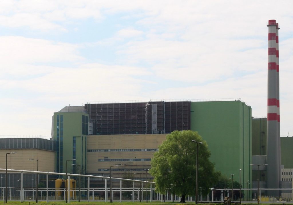 Az atomerőmű IV. blokkjának épülete. Fotó: Vida Tünde