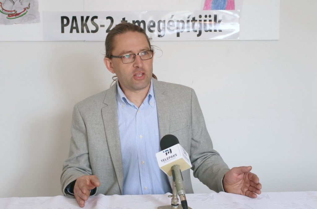 Bencze János, a Jobbik Magyarországért Mozgalom országgyűlési képviselőjelöltje. Fotó: Molnár Gyula/Paksi Hírnök