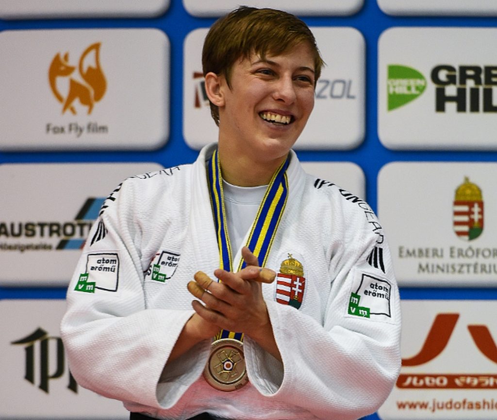 Pupp Réka, az Atomerőmű SE sportolója. Fotó: judoinfo.hu