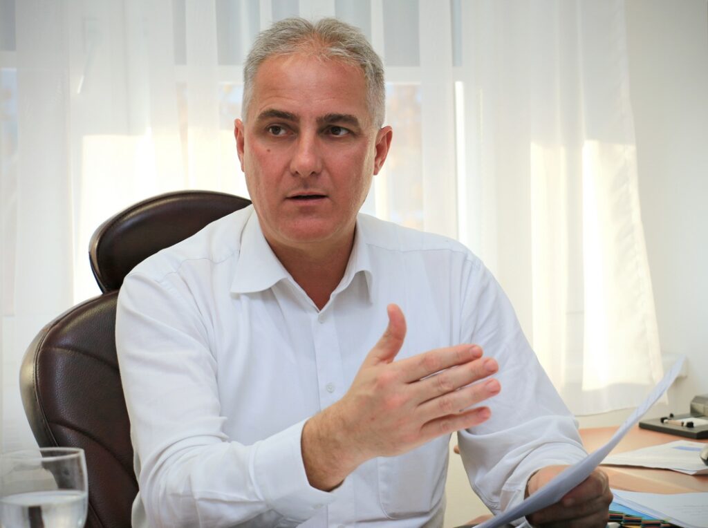 Mittler István, a Paks II. Atomerőmű Zrt. kommunikációs igazgatója. Fotó: Paks II. Zrt.