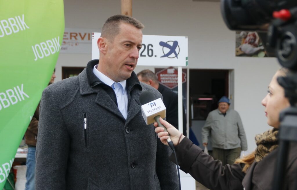 Sneider Tamás, a Jobbik elnöke. Fotó: Molnár Gyula/Paksi Hírnök