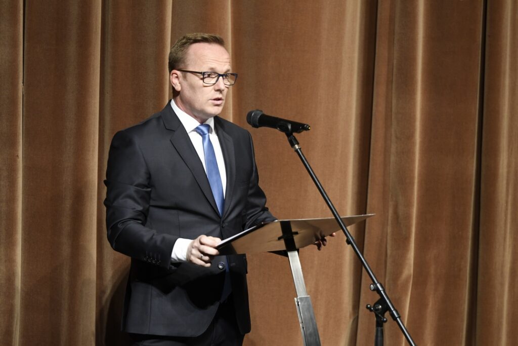 Szabó Péter, Paks polgármestere. Fotó: Szaffenauer Ferenc/Paksi Hírnök