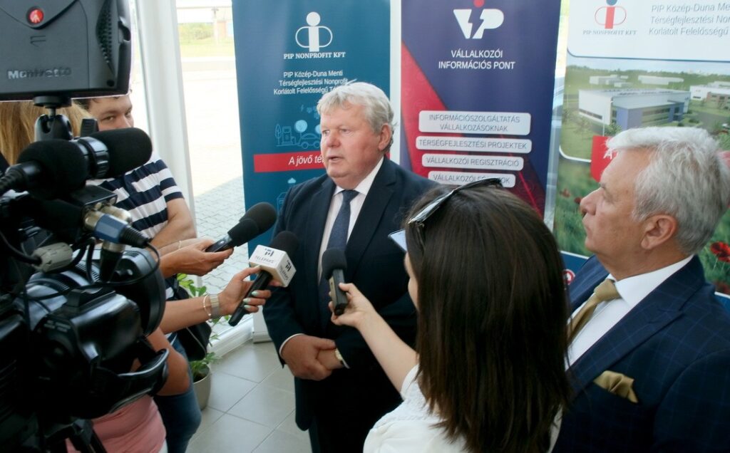 Süli János, az atomerőmű két új blokkjának tervezéséért, megépítéséért és üzembe helyezéséért felelős tárca nélküli miniszter. Fotó: Molnár Gyula/Paksi Hírnök