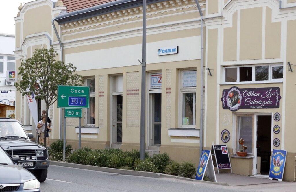 A védett épületek felújításával szépül a városkép is. Fotó: Molnár Gyula/Paksi Hírnök illusztráció