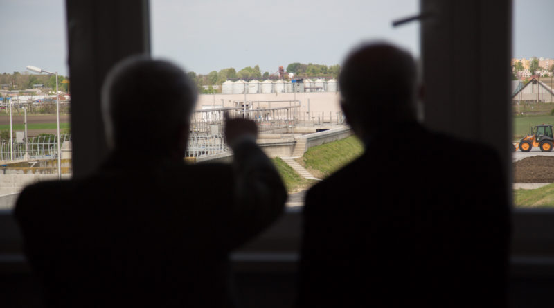 A paksi szennyvíztelep. Fotó: Kövi Gergő/Paksi Hírnök