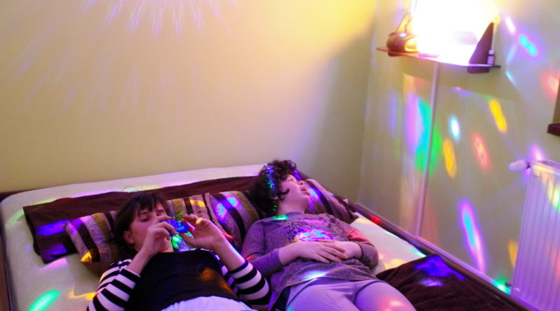 Snoezelen-terápiás szoba a Kereszt utcai ellátóházban. Fotó: Molnár Gyula/Paksi Hírnök