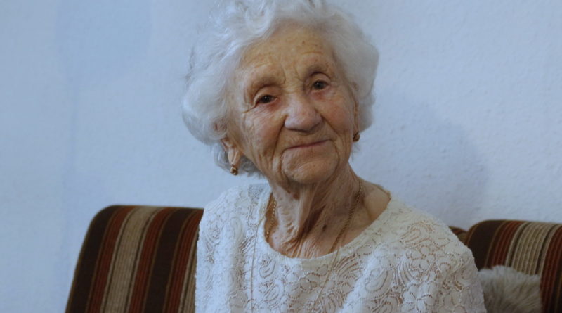 Gyarmati Józsefné. Fotó: Molnár Gyula/Paksi Hírnök