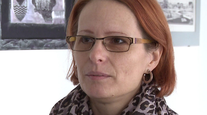 Erdélyi Gabriella. Fotó: TelePaks Televízió