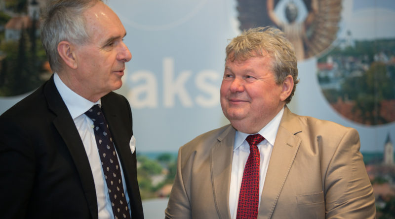 Szita Károly és Süli János. Fotó: Kövi Gergő/Paksi Hírnök