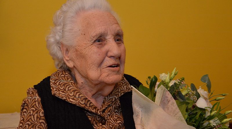 Hirth Pálné. Fotó: Szaffenauer Ferenc/Paksi Hírnök