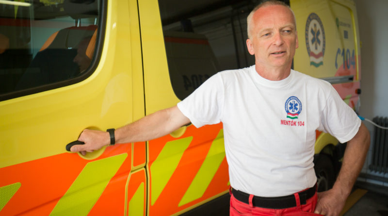 Agócs András. Fotó: Kövi Gergő/Paksi Hírnök