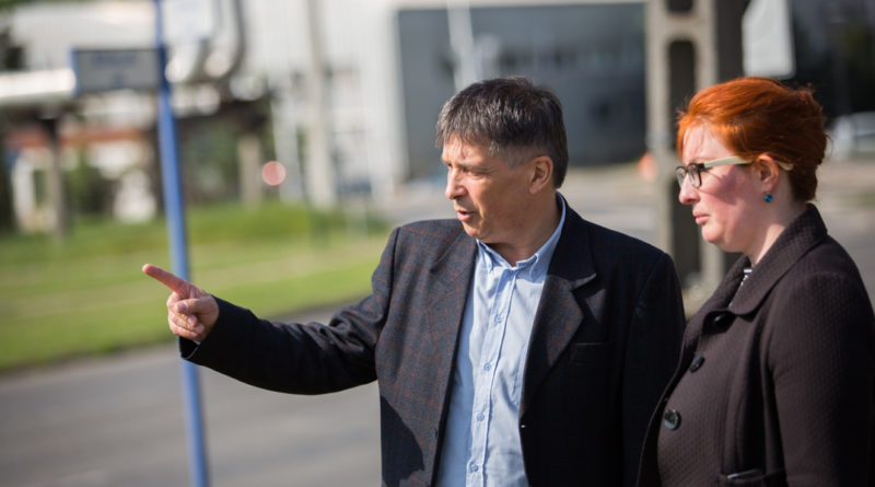 Mezősi Árpád és Heringes Anita. Fotó: Kövi Gergő/Paksi Hírnök