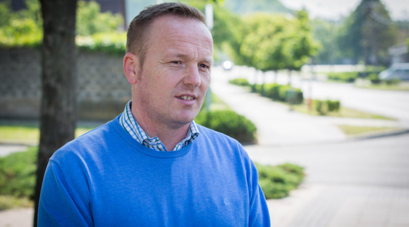 Szabó Péter. Fotó: Kövi Gergő/Paksi Hírnök