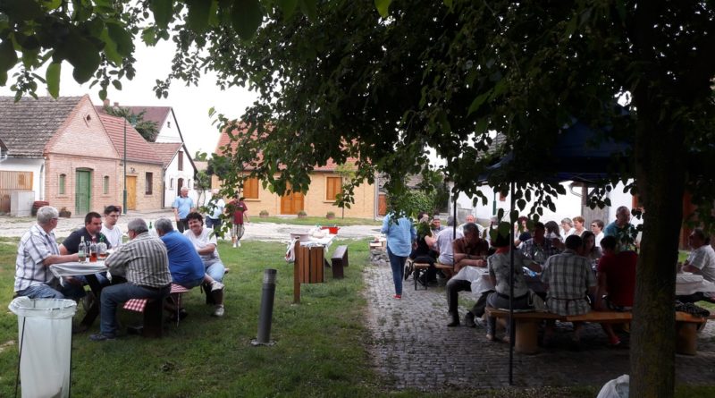 Alapításának 15. évfordulóját ünnepelte a Sárgödör téri Présháztulajdonosok Egyesülete. Fotó: dr. Hanol János