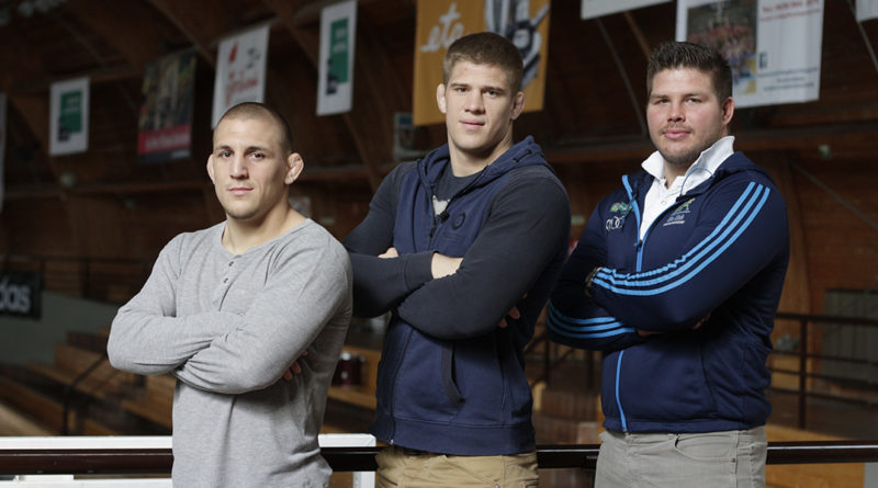 Csoknyai László, Cirjenics Miklós és Bor Barna. Fotó: Molnár Gyula/Paksi Hírnök