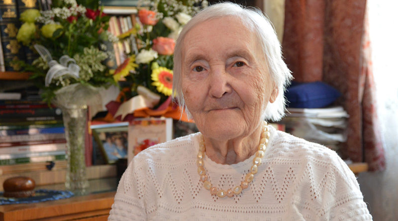 Udvardy Lászlóné. Fotó: Szaffenauer Ferenc