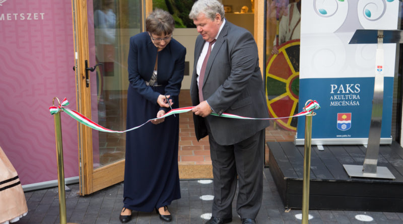 A Paksi Metszet megnyitója. Fotó: Kövi Gergő/Paksi Hírnök