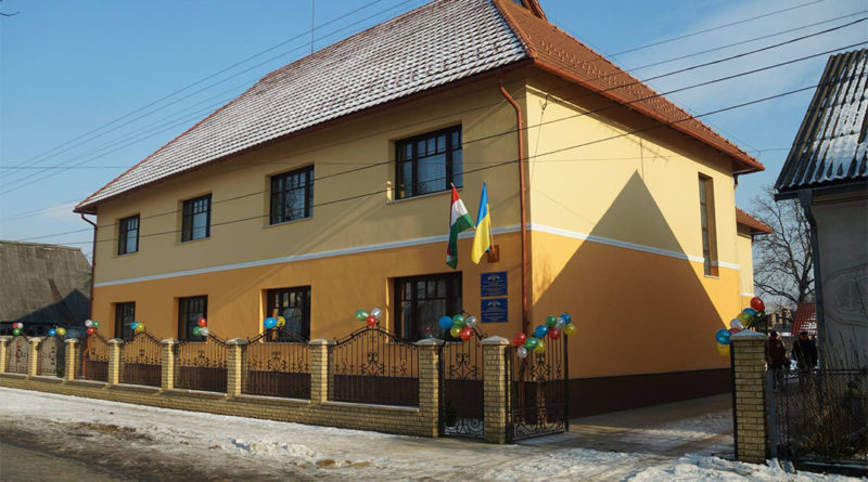 A viski magyar óvoda épülete. Fotó: Visk TV