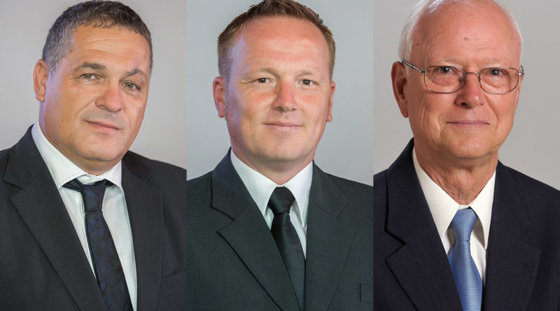 Kovács Sándor, Szabó Péter és Bagdy László. Fotó: Fidesz és KDNP