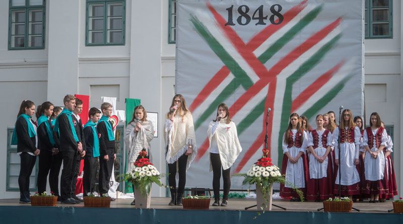 Március 15. Fotó: Babai István/Paksi Polgármesteri Hivatal