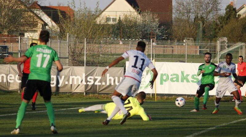 A Videotont fogadta a Paks a Fehérvári úton. Fotó: Molnár Gyula/Paksi Hírnök