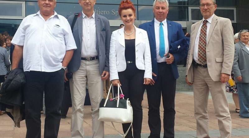 A TEIT delegációja Brüsszelben. Fotó: TEIT