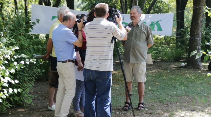 Medveczki Zoltán polgármesterjelölt. Fotó: Molnár Gyula/Paksi Hírnök
