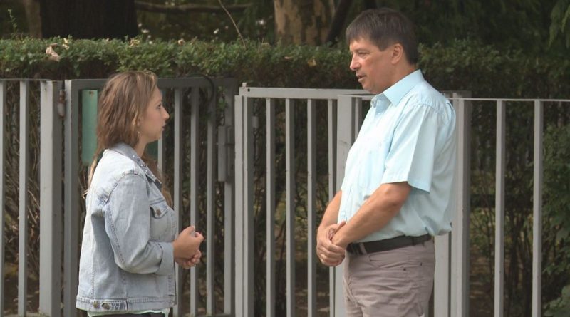 Mezősi Árpád polgármesterjelölt. Fotó: TelePaks