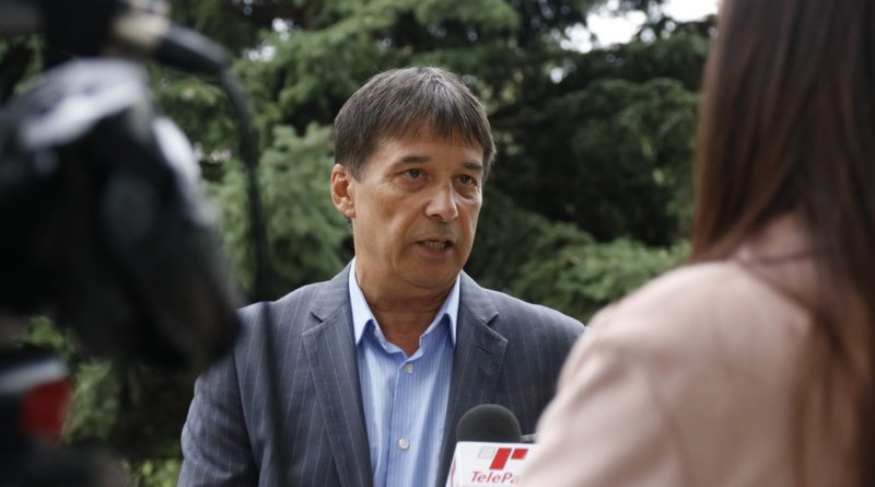 Mezősi Árpád polgármesterjelölt. Fotó: Molnár Gyula/Paksi Hírnök