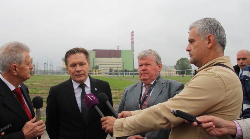 Alekszej Lihacsov és Süli János sajtótájékoztatója. Fotó: Vida Tünde