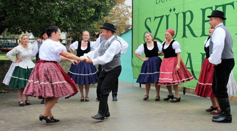 A Szarkaláb együttes fellépése. Fotó: Vida Tünde