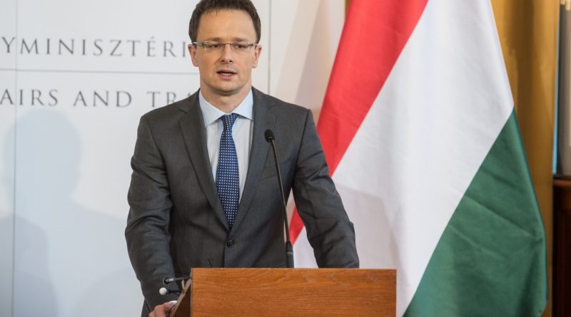 Szijjártó Péter. Fotó: kormany.hu