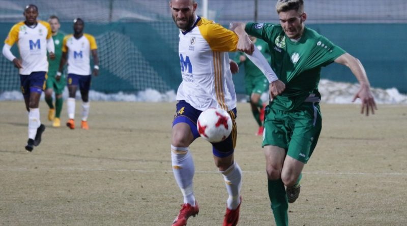 A Puskás Akadémia FC-t fogadta a Paksi FC a Fehérvári úton. Fotó: Molnár Gyula/Paksi Hírnök