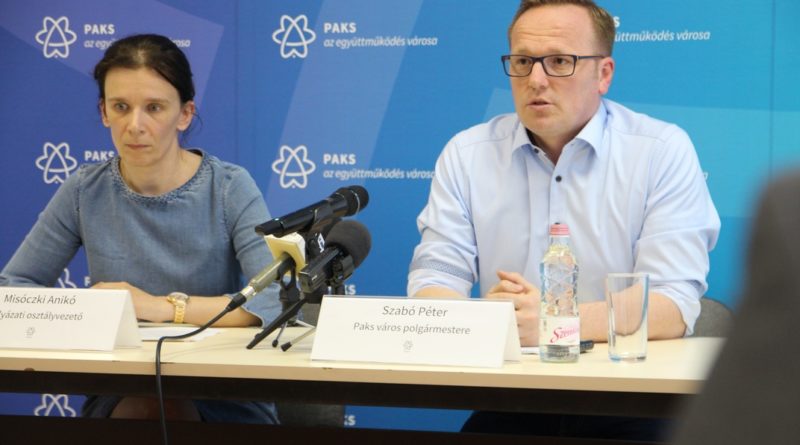 Szabó Péter és Misóczki Anikó a sajtótájékoztatón. Fotó: Vida Tünde