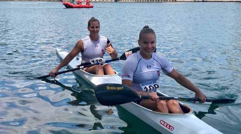 Kiszli Vanda és Mihalik Sára. Fotó: Magyar Kajak-Kenu Szövetség Facebook-oldala
