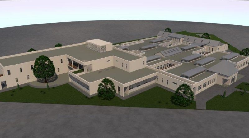 A Paksi Életfa Idősek Otthona bővítési látványterve