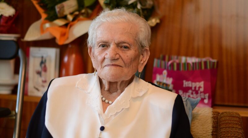 Bauer Mátyásné. Fotó: Szaffenauer Ferenc/Paksi Hírnök