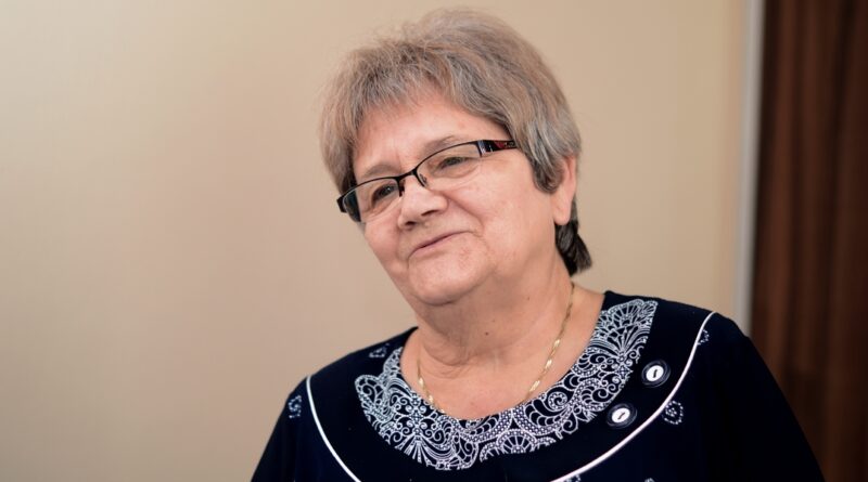 Becker Jánosné. Fotó: Szaffenauer Ferenc/Paksi Hírnök