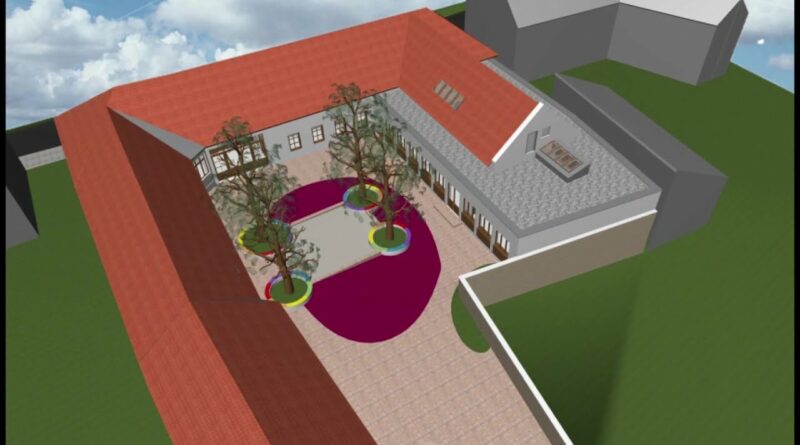 A Kalkuttai Szent Teréz Óvoda látványterve.