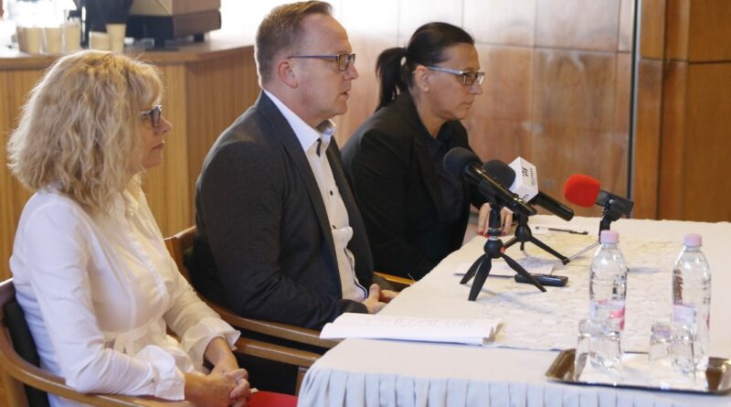 Sajtótájékoztató a Város hete rendezvénysorozatról. Fotó: Molnár Gyula/Paksi Hírnök