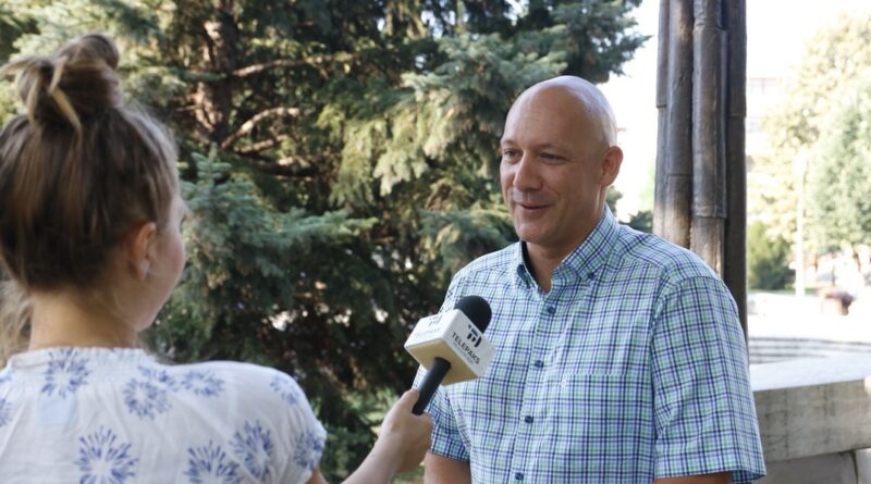 Molnár József, független képviselőjelölt., egyes körzet. Fotó: Molnár Gyula/Paksi Hírnök