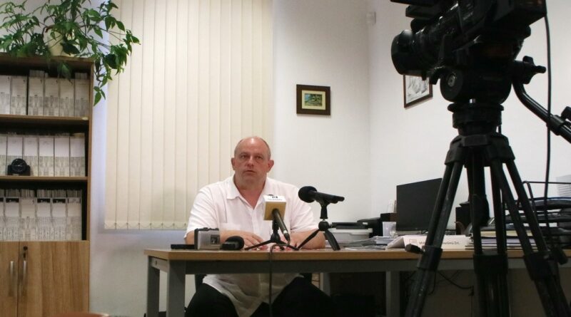 Dr. Bodnár Imre, a Paksi Gyógyászati Központ főigazgatója. Fotó: Molnár Gyula/Paksi Hírnök