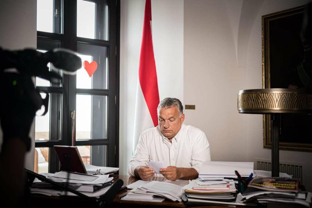 Fotó: Orbán Viktor miniszterelnök Fb. oldala.