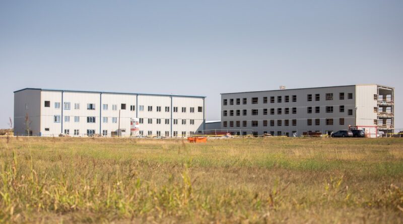 Fővállalkozói és megrendelői irodaépület. Fotó: Paks II. Zrt.