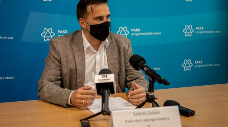 Szántó Zoltán, Paks alpolgármestere. Fotó: Szép Zsóka/TelePaks