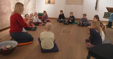 A svábokkal ismerkedtek a gyerekek