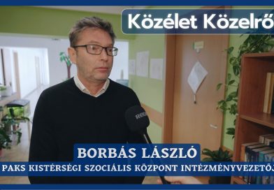 Közélet Közelről –2026.01.08. – Borbás László, a Paks Kistérségi Szociális Központ intézményvezetője